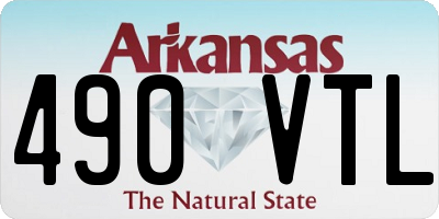 AR license plate 490VTL