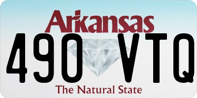 AR license plate 490VTQ