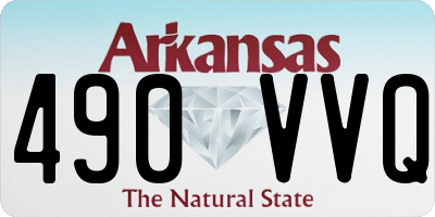 AR license plate 490VVQ