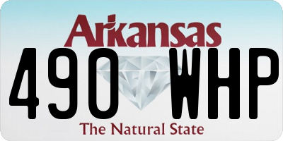 AR license plate 490WHP