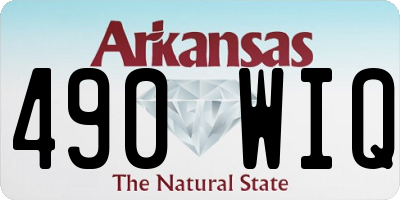 AR license plate 490WIQ