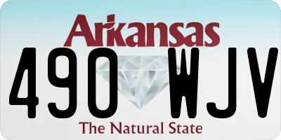 AR license plate 490WJV