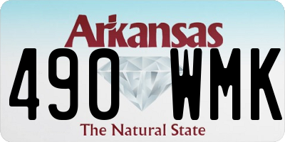 AR license plate 490WMK