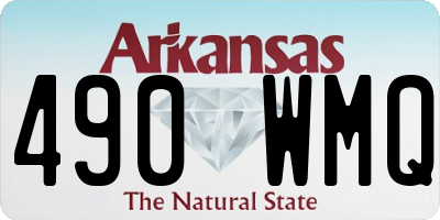 AR license plate 490WMQ