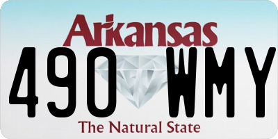 AR license plate 490WMY