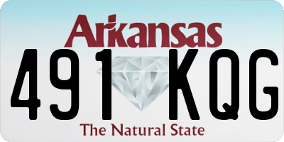 AR license plate 491KQG