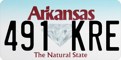 AR license plate 491KRE