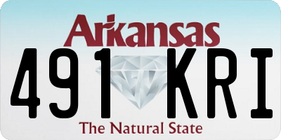 AR license plate 491KRI