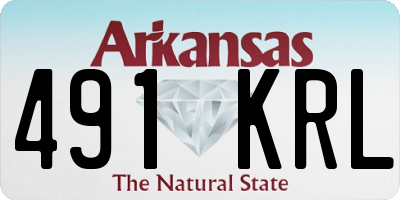 AR license plate 491KRL