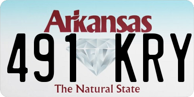 AR license plate 491KRY
