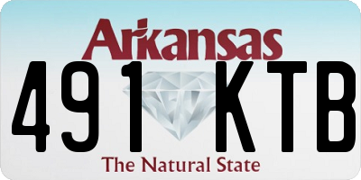 AR license plate 491KTB