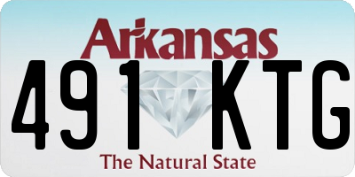 AR license plate 491KTG