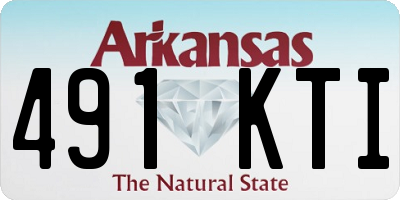AR license plate 491KTI