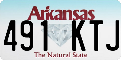 AR license plate 491KTJ