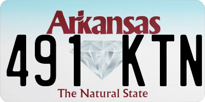 AR license plate 491KTN