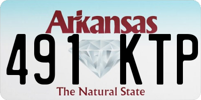 AR license plate 491KTP