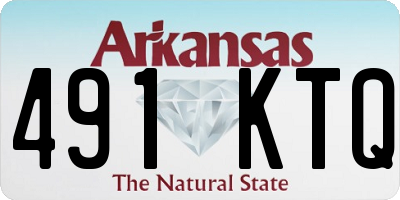 AR license plate 491KTQ