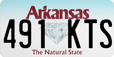 AR license plate 491KTS