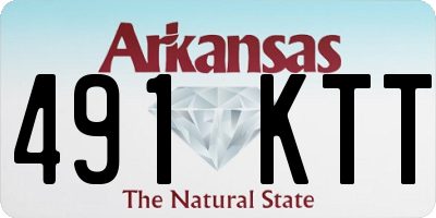 AR license plate 491KTT