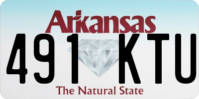 AR license plate 491KTU