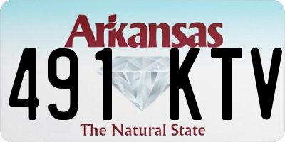 AR license plate 491KTV