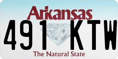 AR license plate 491KTW