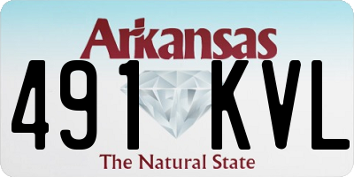 AR license plate 491KVL