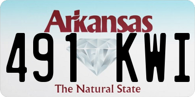 AR license plate 491KWI