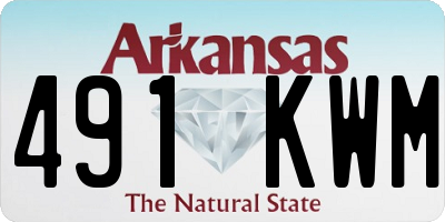 AR license plate 491KWM