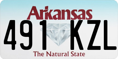 AR license plate 491KZL