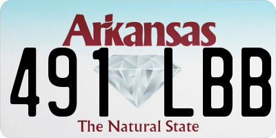 AR license plate 491LBB