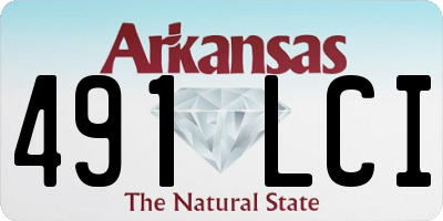 AR license plate 491LCI
