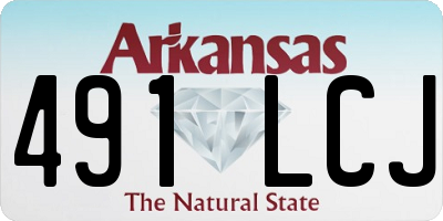 AR license plate 491LCJ