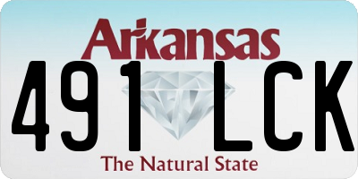 AR license plate 491LCK