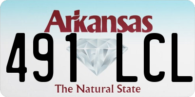 AR license plate 491LCL