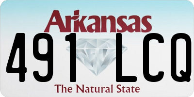 AR license plate 491LCQ