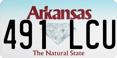 AR license plate 491LCU