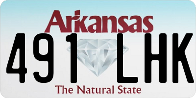 AR license plate 491LHK
