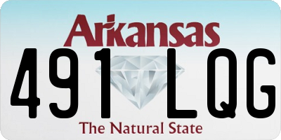 AR license plate 491LQG