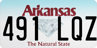 AR license plate 491LQZ