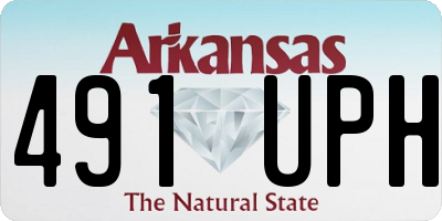 AR license plate 491UPH