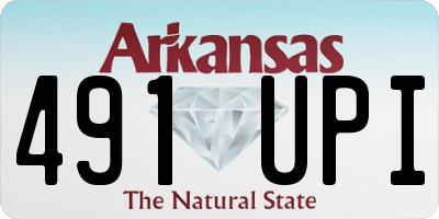 AR license plate 491UPI
