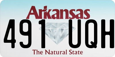 AR license plate 491UQH