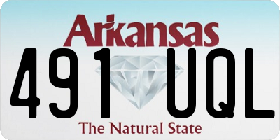 AR license plate 491UQL