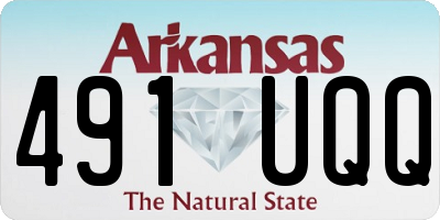 AR license plate 491UQQ