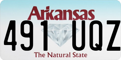 AR license plate 491UQZ