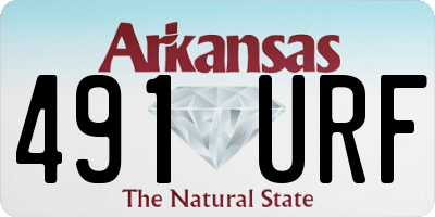 AR license plate 491URF