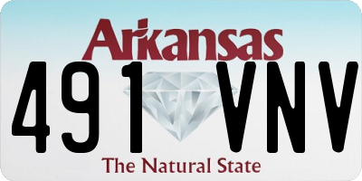 AR license plate 491VNV
