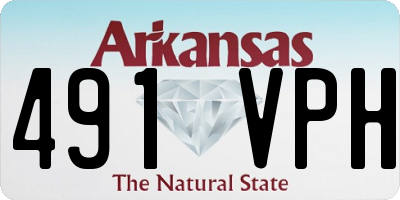 AR license plate 491VPH