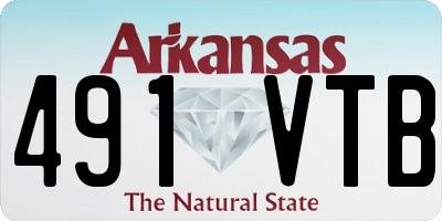 AR license plate 491VTB
